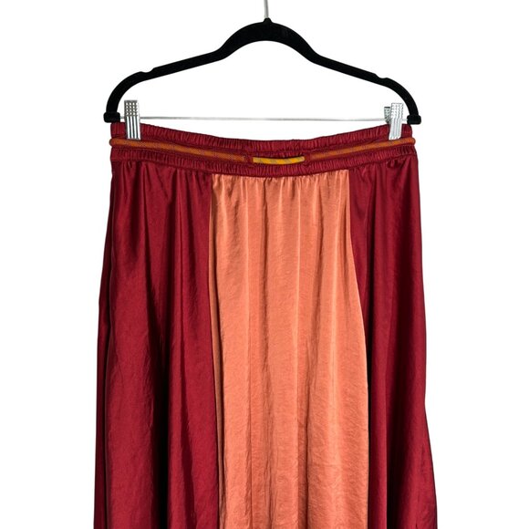 Lululemon x Roksanda Face Forward Skirt Caliente Rustic Coral Fools Gold-sz Larg - Picture 12 of 12